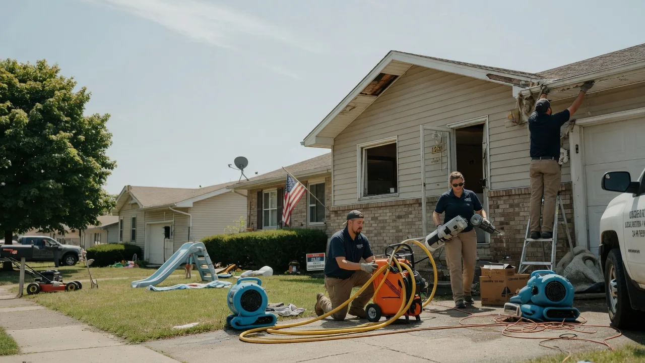 Water Damage Restoration in Tolono, IL near me